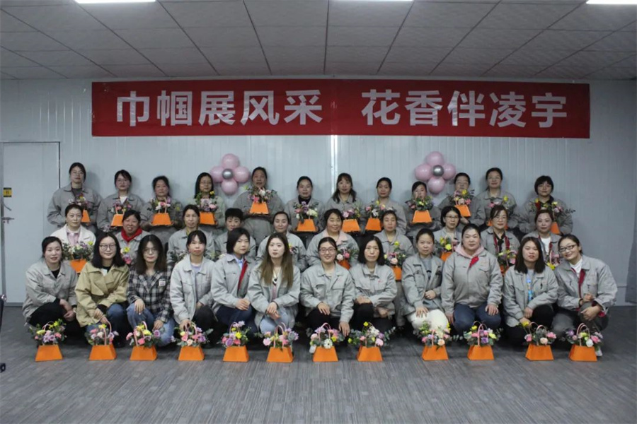 玫瑰亦鏗鏘，凌宇女工有力量！